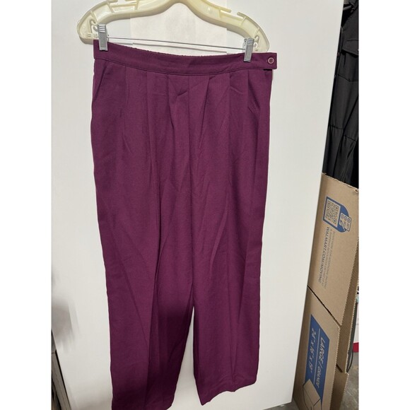 Country Suburbans Union Label Size 16 Pants Skirt Blazer 3 Piece Purple Plum - Picture 12 of 16